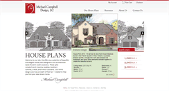 Desktop Screenshot of mcdhouseplans.com